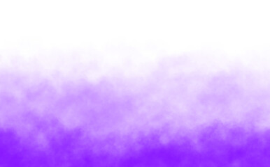 Purple smoke or dust, with transparent background png