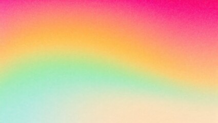 Vibrant Rainbow Gradient Background Pastel Colors, Smooth Texture, Soft Hues