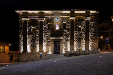 the facade of the church of Santa Maria dell'Olmo
