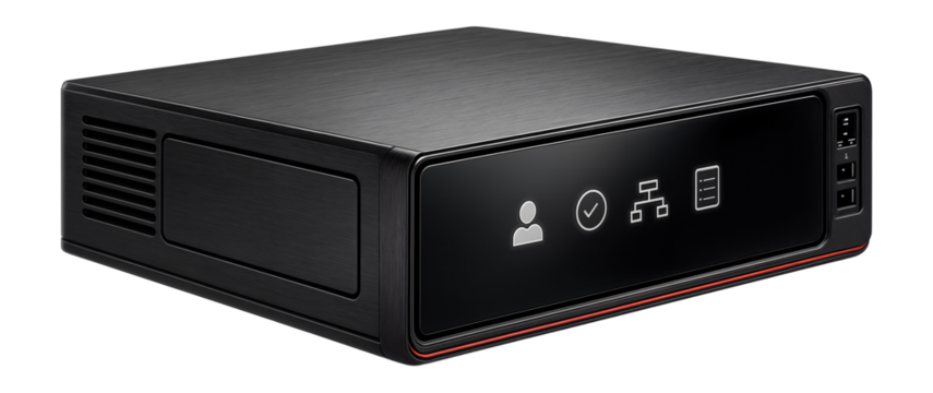 Centralized workflow management server with user authentication and task automation features for business operations