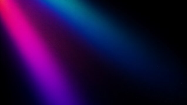 Vibrant Neon Light Beams Abstract Purple and Blue Glowing Rays