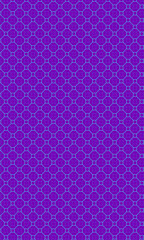 Purple backdrop featuring a geometric design of octagons and squares, creating a captivating and modern seamless pattern.