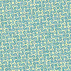 Geometric pattern with a subtle interplay of blue and cream hues creates a calming, decorative surface effect.