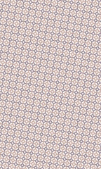 Gentle repeated circle pattern creates an elegant beige and mauve geometric design, perfect for backgrounds and surface designs.