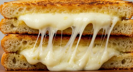 Melted cheese sandwich