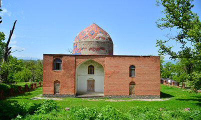 The Sheikh Junayd Mausoleum in Qusar, Azerbaijan was built in the 16th century and is one of the...
