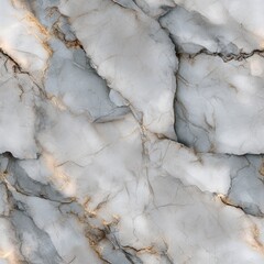 Fototapeta premium Classic white marble with subtle gold veins