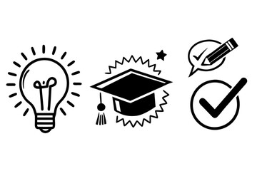 learning-objectives-and-outcomes---black-icons-