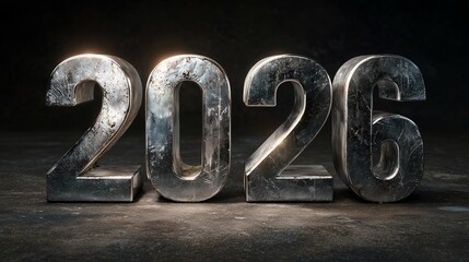 Metallic numbers for 2026 year