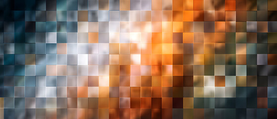 Advisory Pixelated Mosaic Overlay with Blurred Checkered Pattern for Content Moderation and Privacy Protection in Digital Media and Information Control