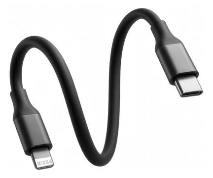 High-flexibility silicone cable used for connecting smart home devices, ensuring adaptability in a tech-savvy residential setting.