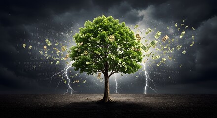 Money Tree in a Storm: Financial Instability and Growth
