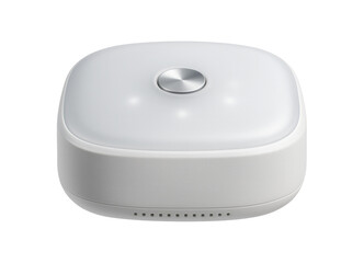 Smart water leak sensor for an apartment, with a slim design and wireless connectivity for easy installation.