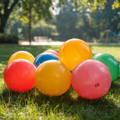 Tiempo de Juego: Pelotas de Verano Listas para la Diversión al Aire Libre