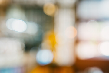 Soft Focus Abstract Background with Bokeh Lights and Colorful Patterns for Creative Design and...