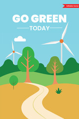 Go Green Today: Sustainable Living & Renewable Energy