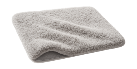 A machine-washable bath mat for convenience, easy to clean and maintain for a busy household.