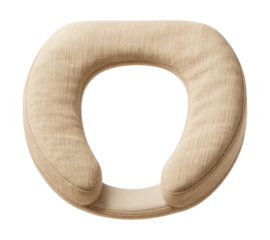 Antimicrobial toilet seat cover made from bamboo fabric for a sustainable urban apartment.