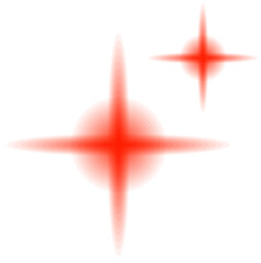 red starlight effect vector