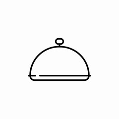 food tray icon sign vector