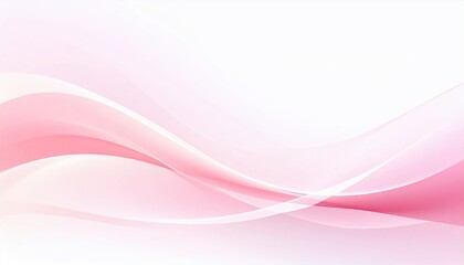 Abstract Pink Wave Background: Serene and Elegant Design
