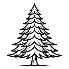 christmas tree vector