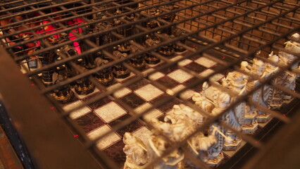 HP chess play in movie