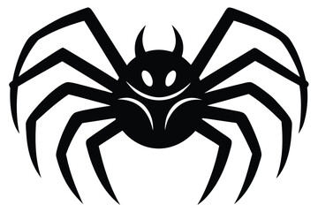 giant spider vector icon