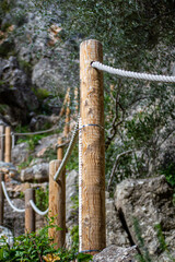 Hiking to Montejaque dam (Presa de Montejaque) and Hundidero cave (Cueva del Hundidero) in the...