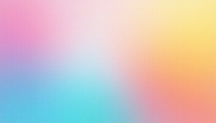 Vibrant summer poster design, orange teal turquoise pink abstract grainy gradient background with noise texture effect