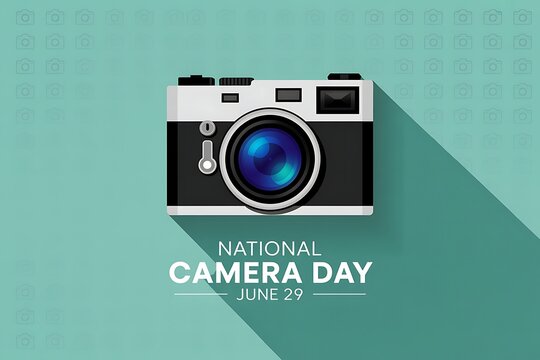 A camera celebrates national camera day on june 29