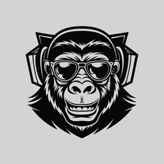 Gorilla King Sketch for Decor