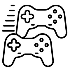 Multiplayer Game Vector Icon