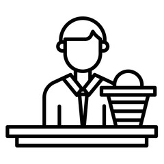 Consumer Vector Icon