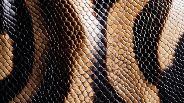 Varying scales and patterns from snake skin textures.