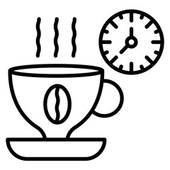 Coffee Break Vector Icon