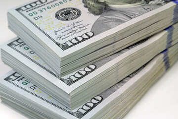 Thirty thousand of real american dollars. Three packs of one hundred dollars