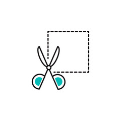 Fashion clothing shopping and trading vector icon