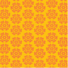 Background Ornamental Floral Pattern Vector