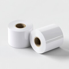 Versatile white thermal label rolls suitable for a variety of labeling tasks in offices or warehouses