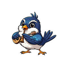 Cute Bird Icon Cartoon very cool