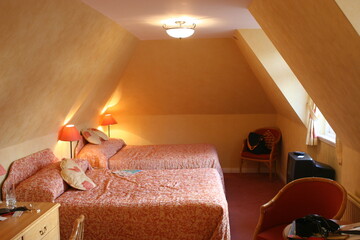 interior of a hotel