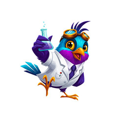 Cute Bird Icon Cartoon very cool