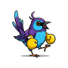 Cute Bird Icon Cartoon very cool