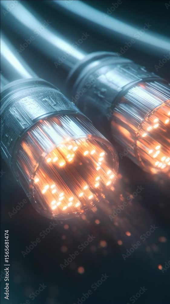Poster close-up of electronic connectors with black and red insulated copper wire and transistor on circuit