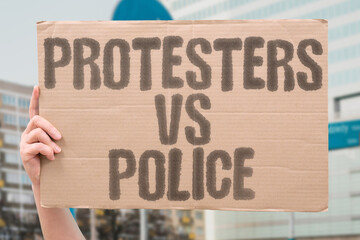 Protesters vs Police: Crowds confront riot officers at demonstrations, highlighting rising tensions...