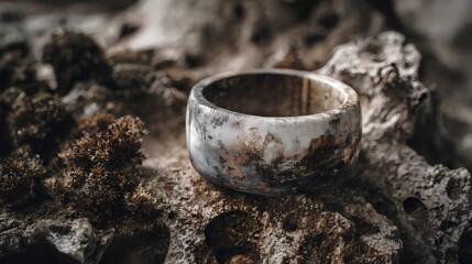 museum guide on post-memory landscapes | archival warmth | bone ivory with trace rust | echo-void layering | edge-shedding technique | threshold forest line | emotive stratigraphy | mixed sediment