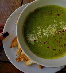 cream of broccoli soup