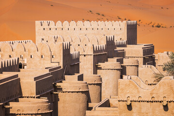View to Qasr Al Sarab, UAE