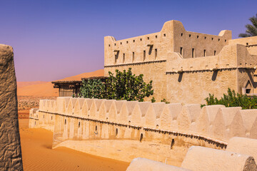 View to Qasr Al Sarab, UAE